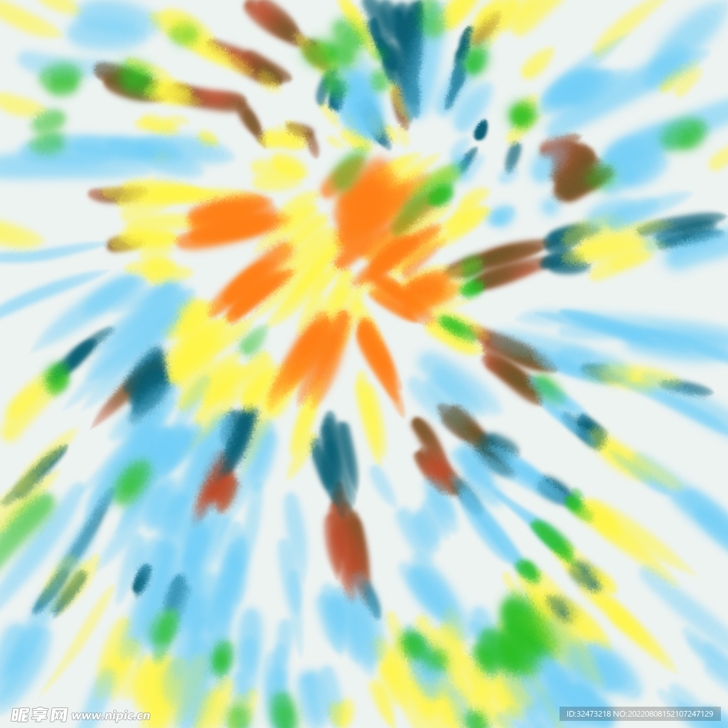 扎染服装布料时尚印花