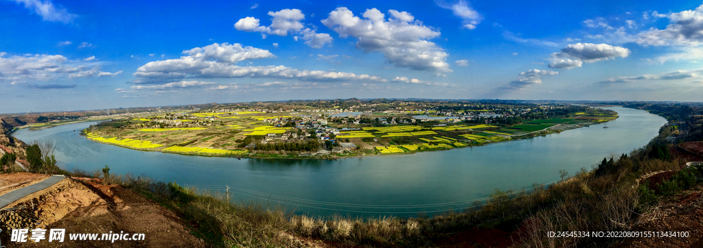 简阳沱江第一湾