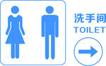 卫生间标志