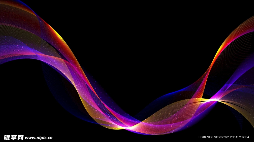 ai矢量科技感动感线条