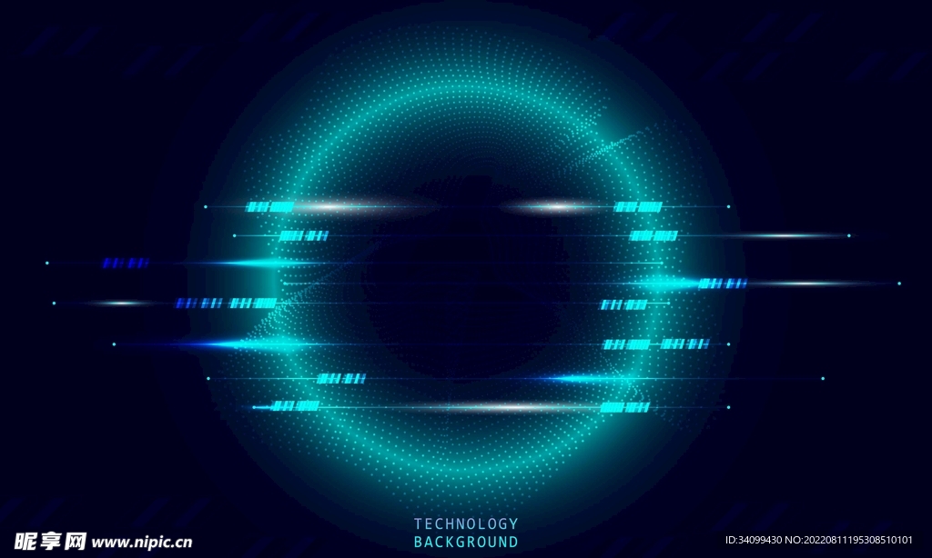 ai矢量科技感背景
