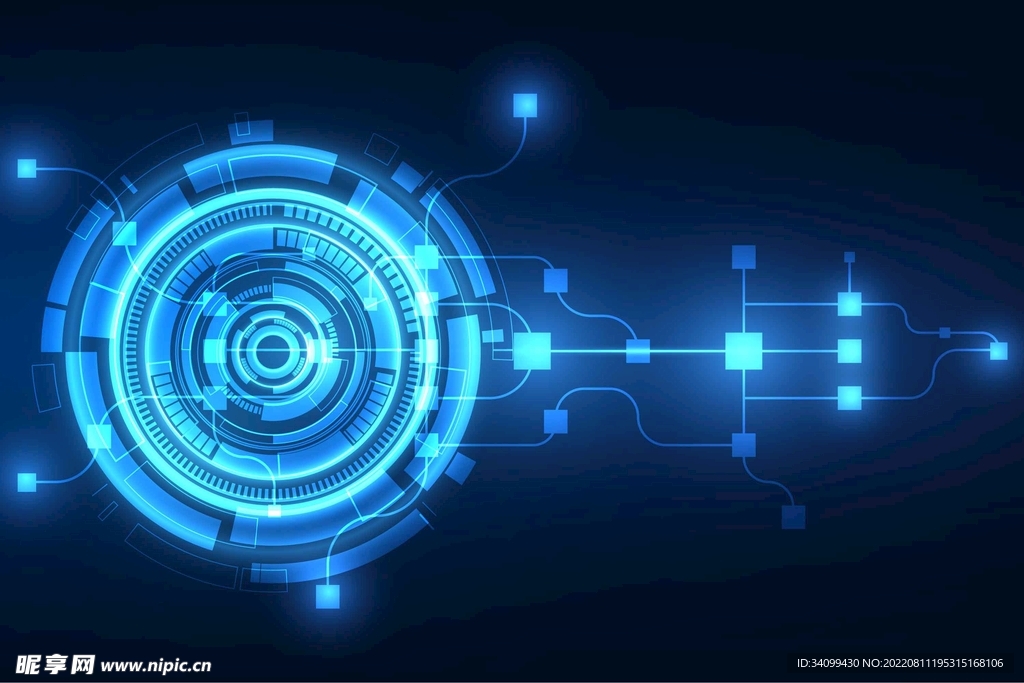 ai矢量科技感背景