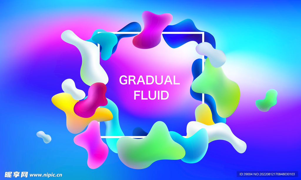  C4D场景    流体背景