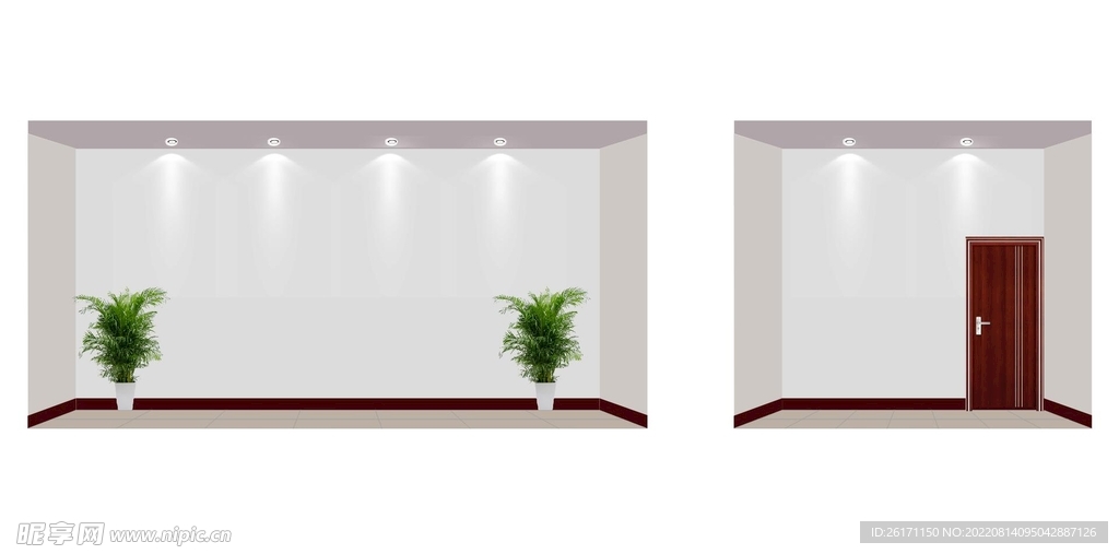 房间模板效果图