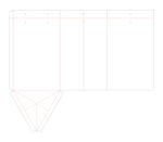 三角形手提袋刀模图