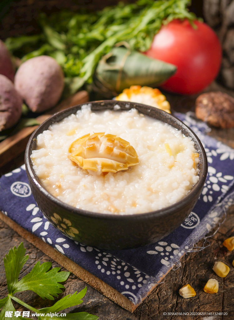 潮汕海鲜粥美食