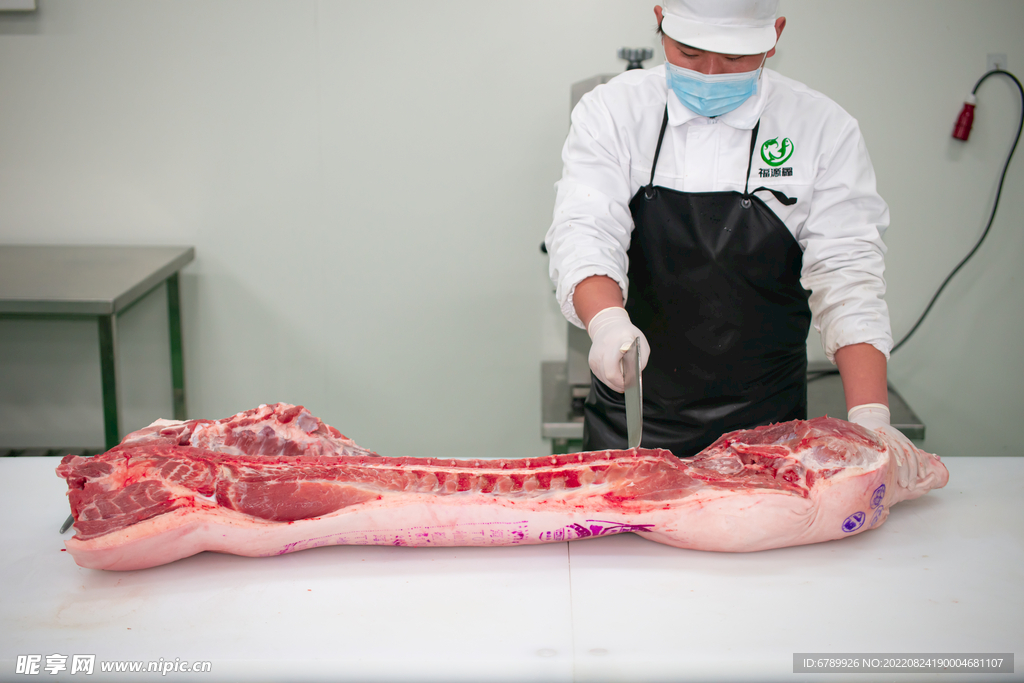 猪肉分割