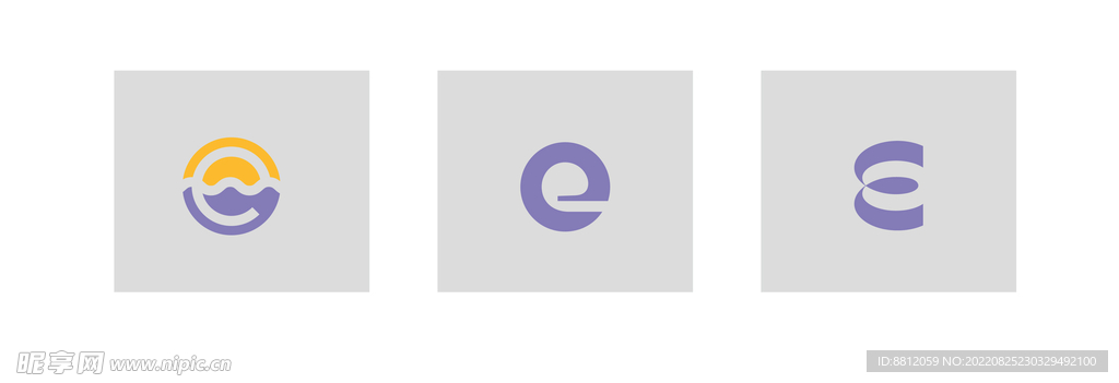 字母e企业标志