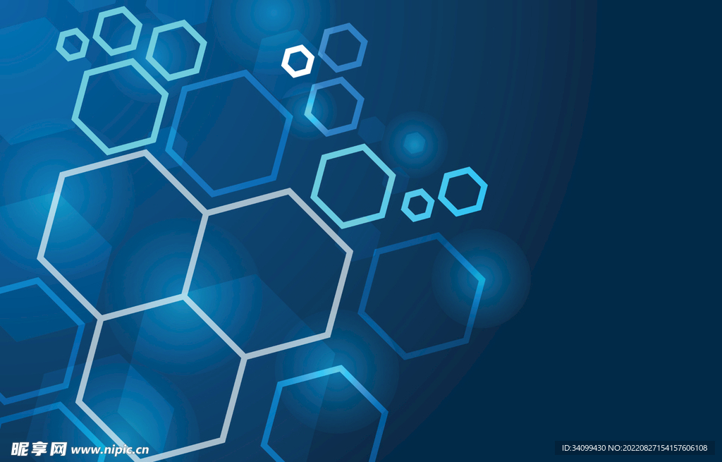 ai矢量简约科技背景