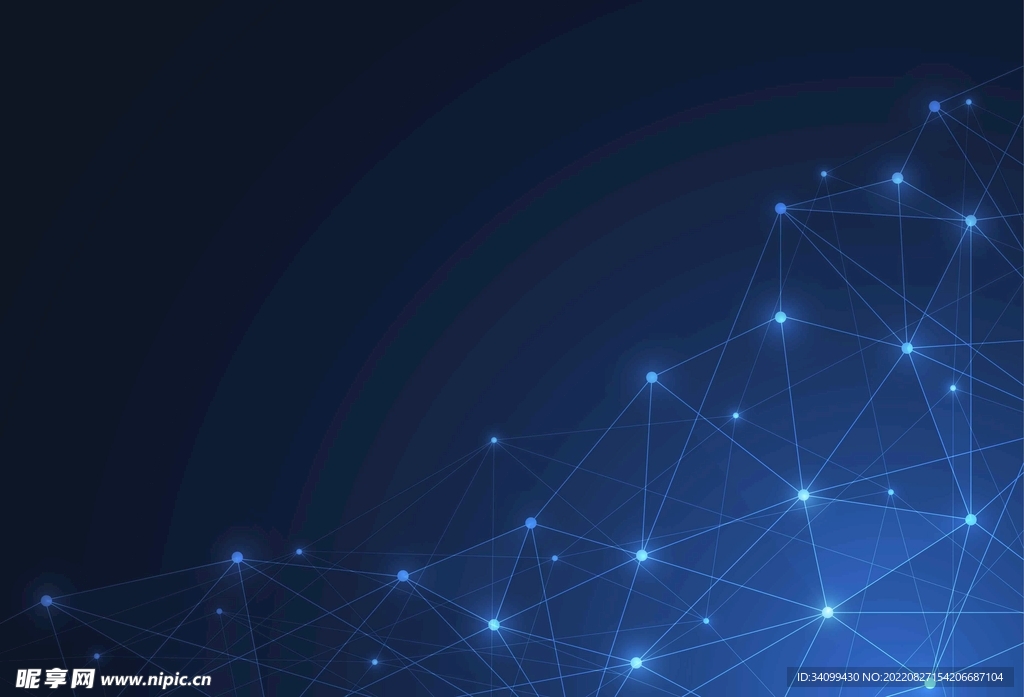 ai矢量简约科技背景