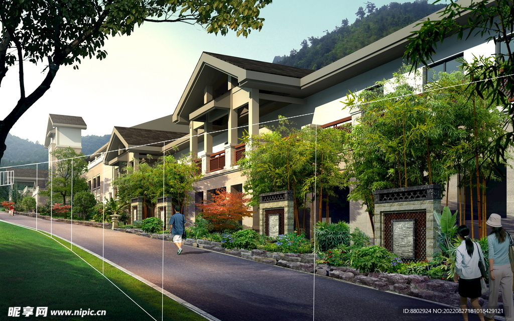 美丽乡村民宿景观设计