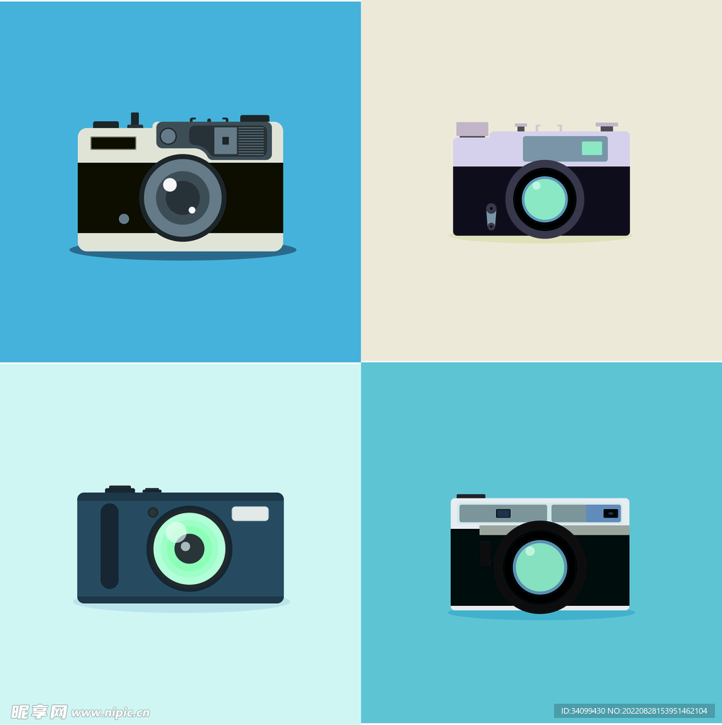 ai矢量摄影相机合集