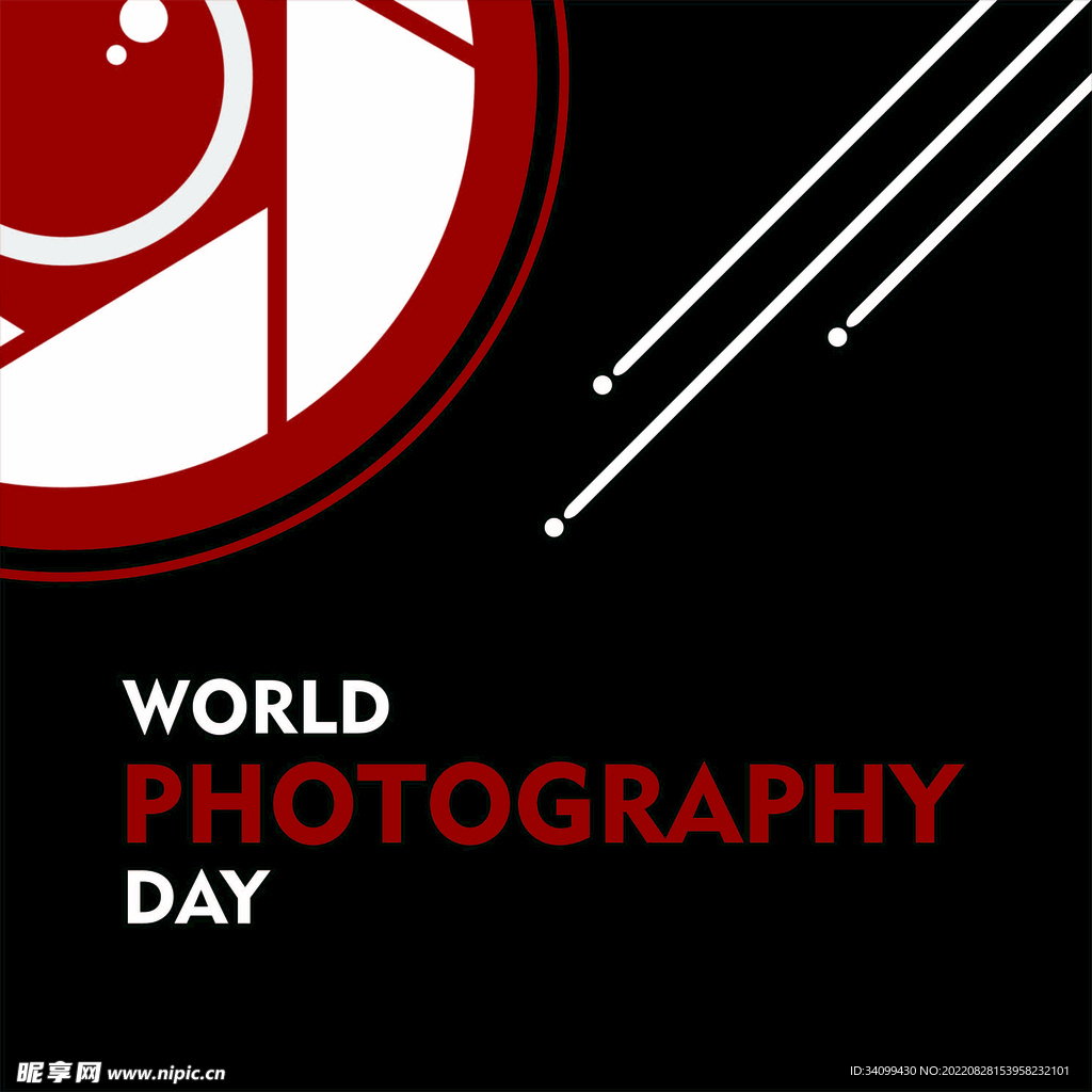 ai矢量创意摄影背景