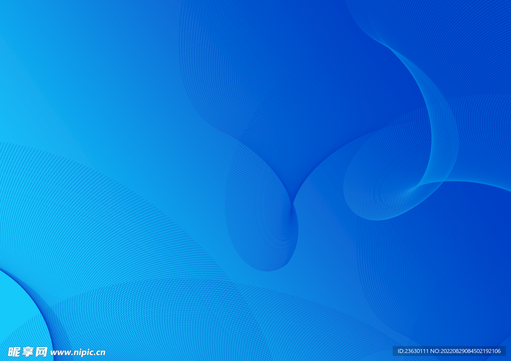 蓝色科技感背景