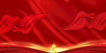 红色背景