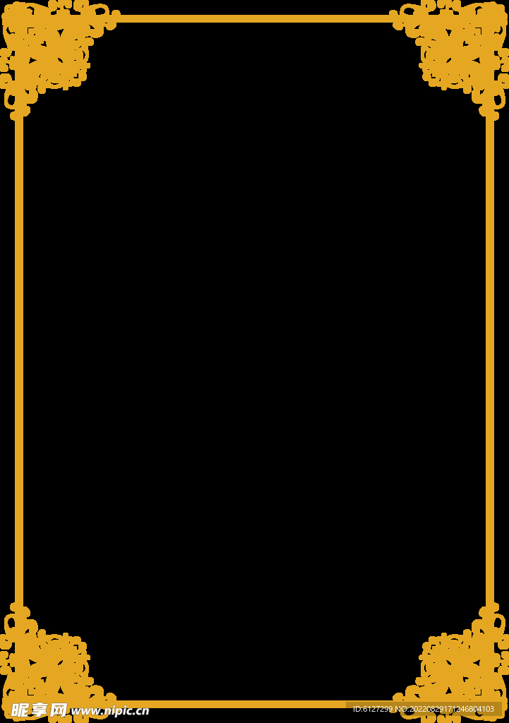 古典边框  