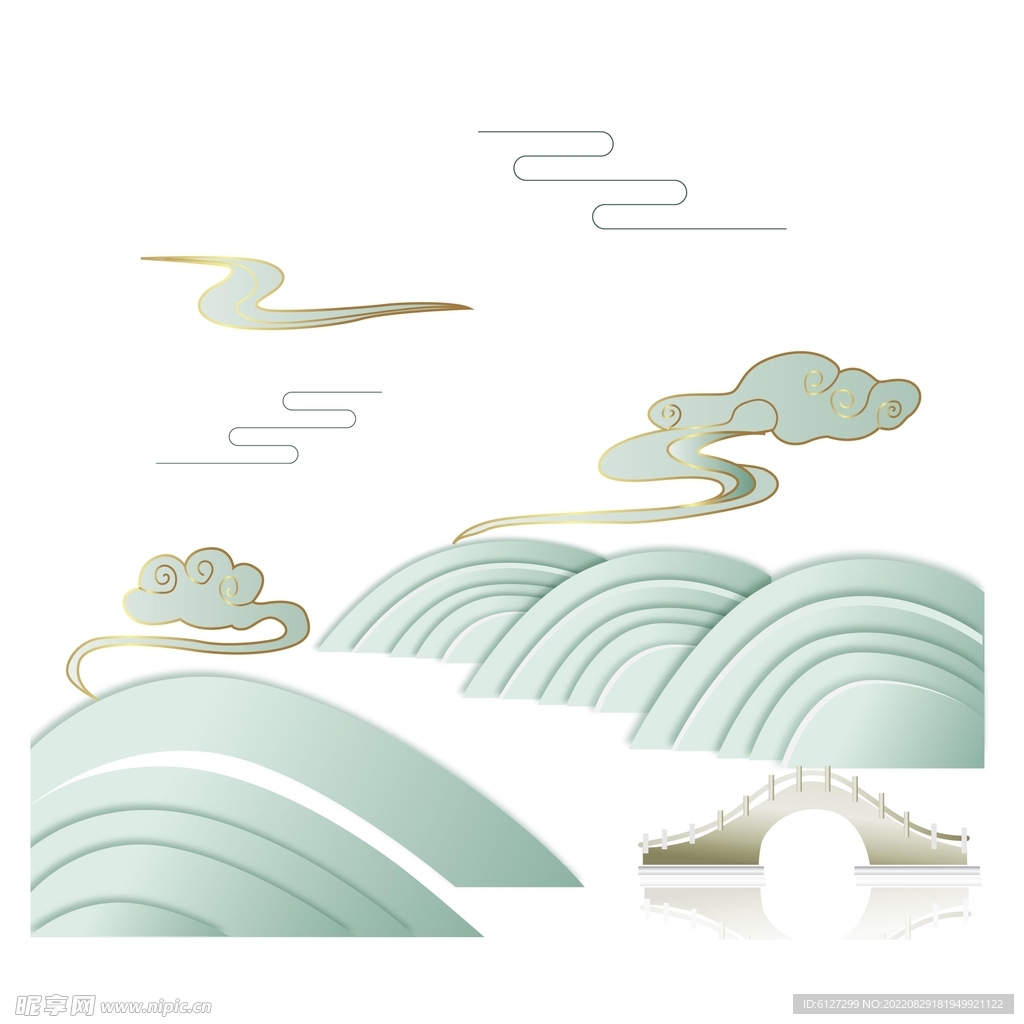 中国风祥云元素