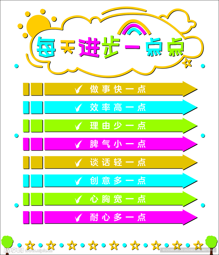 每天进步一点点