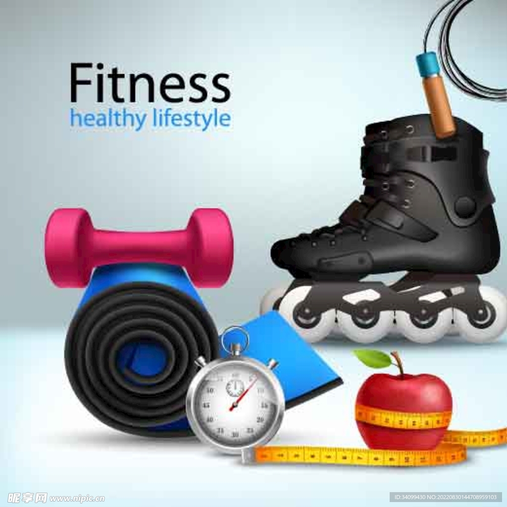 ai矢量运动健身器材