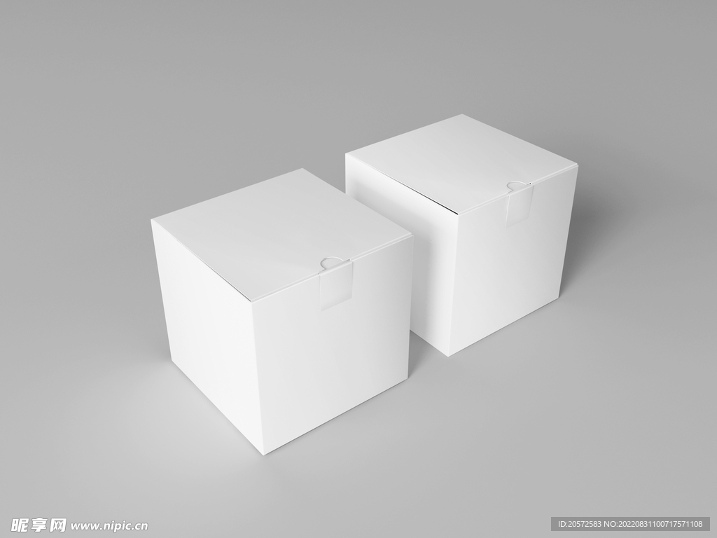 空白盒包装图