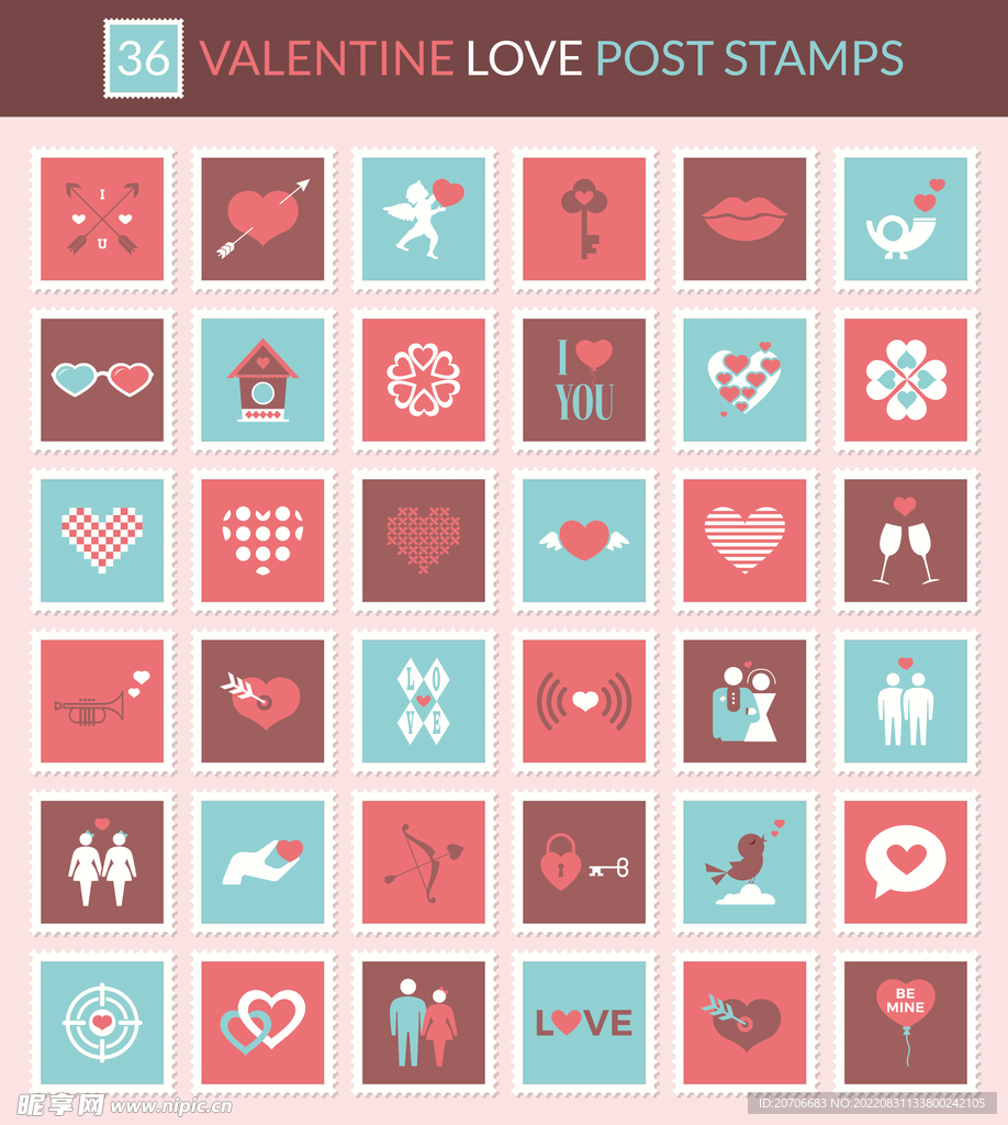 粉色图标 渐变图标 情人节 活