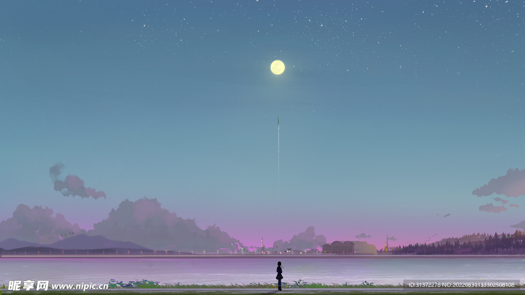 小清新简约创意海报图片