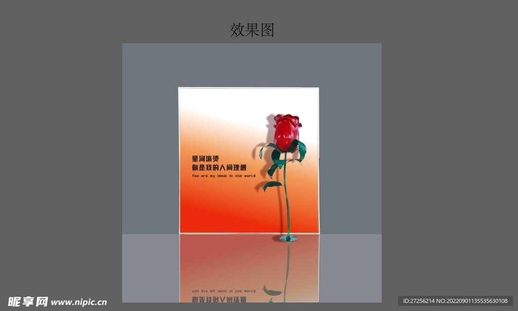 网红玫瑰打卡墙