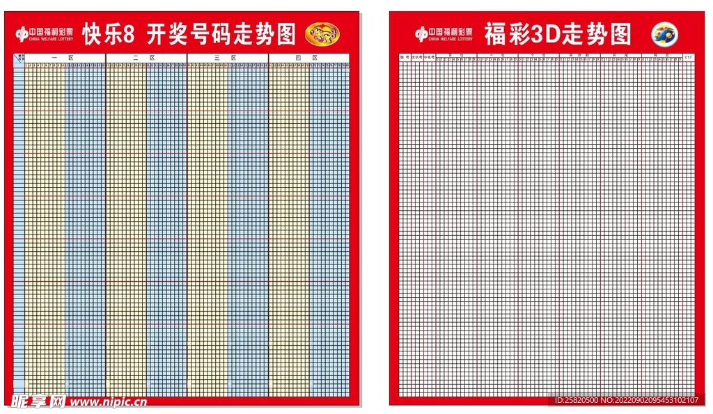 福彩3D  快乐8  走势图