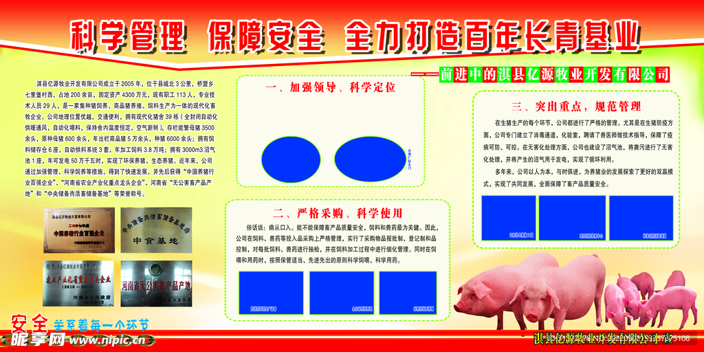 企业制度展板背景图片