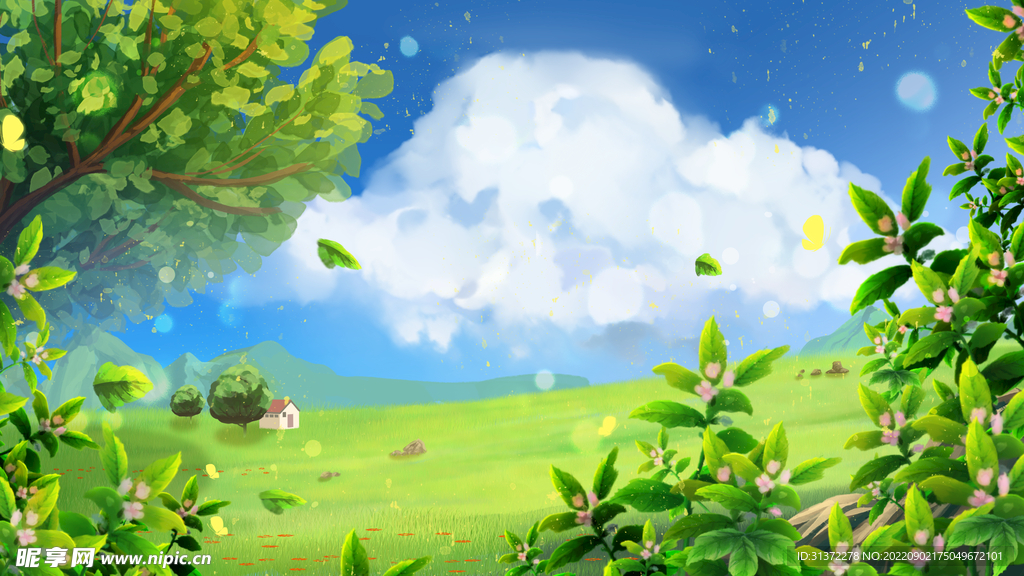 小清新简约创意海报图片