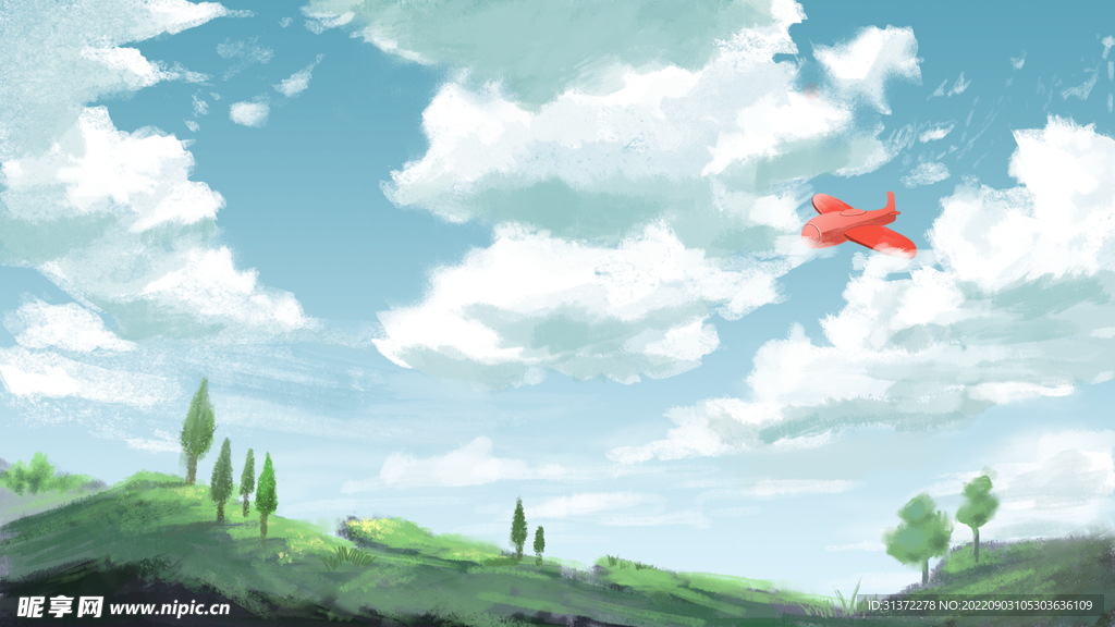 小清新简约创意海报图片