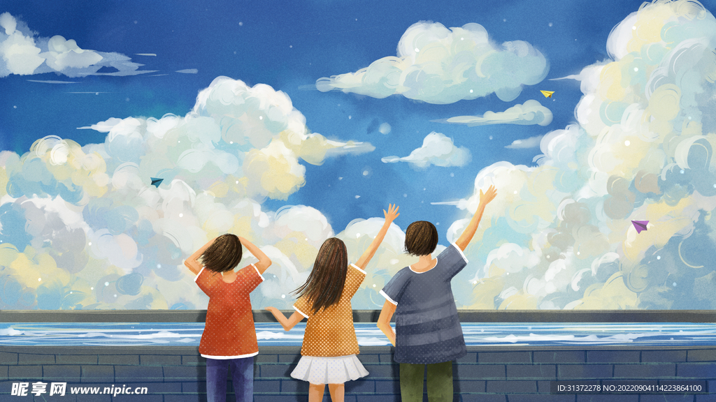 小清新简约创意海报图片