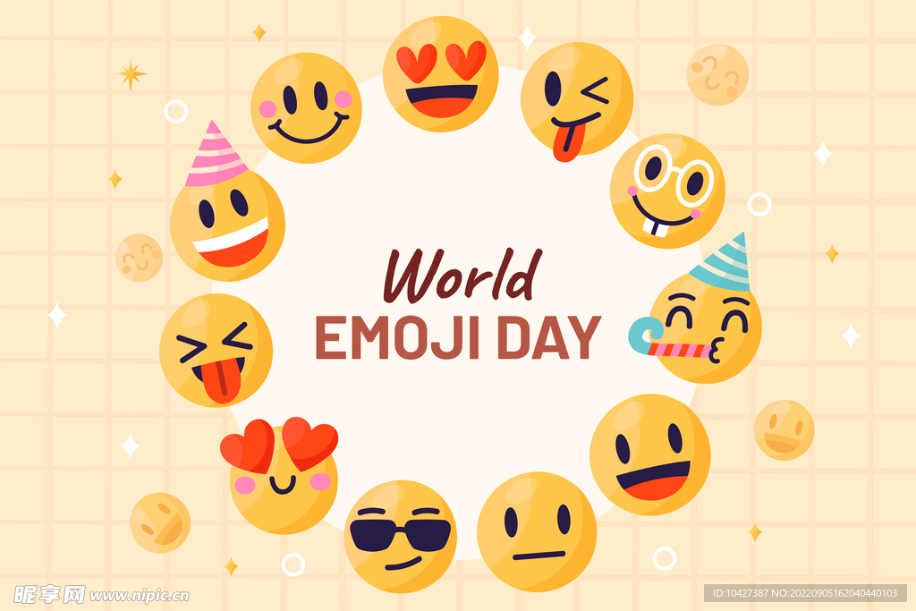 笑脸表情包海报