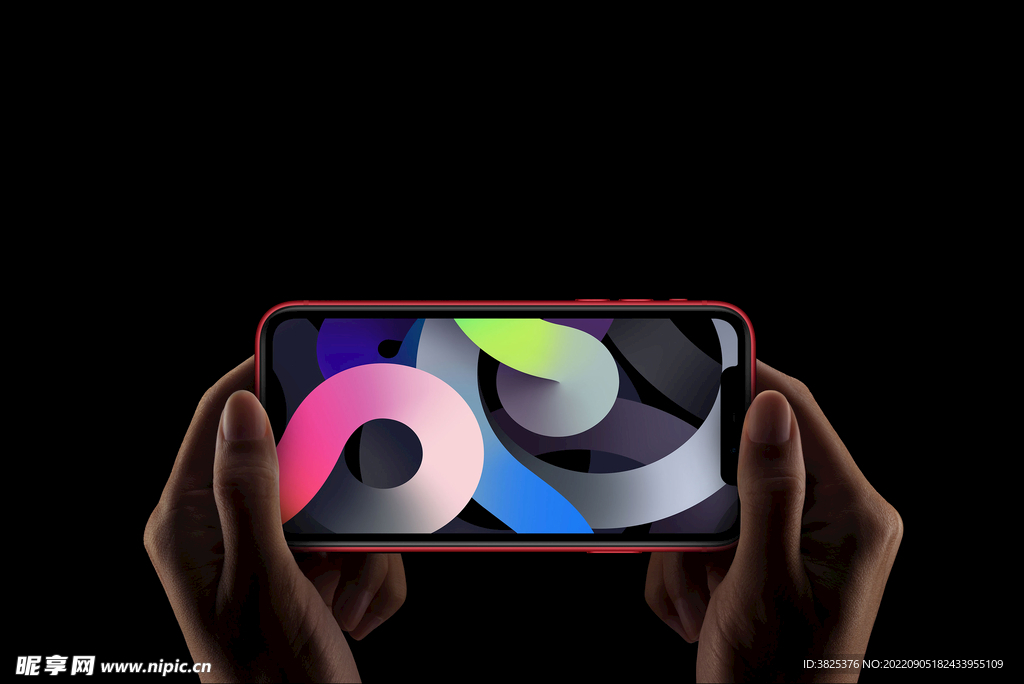 手持手机样机