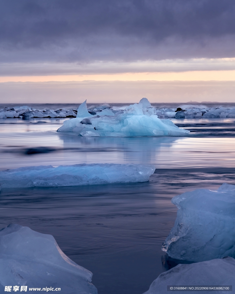 冰海日出
