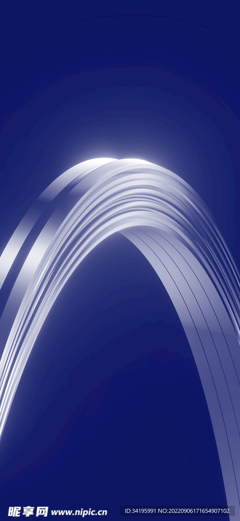 蓝色地产光感大气背景底纹