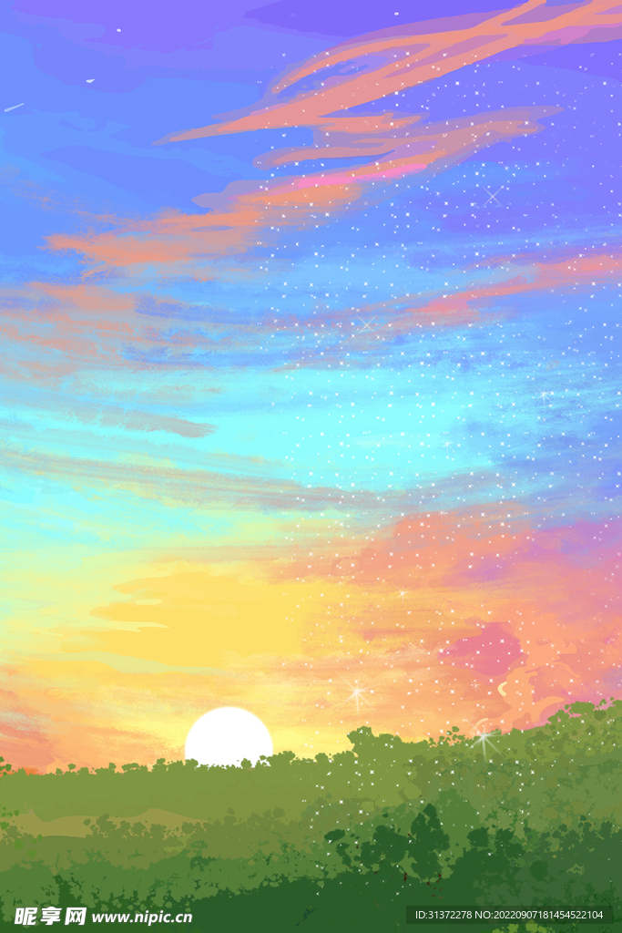 小清新简约创意海报图片