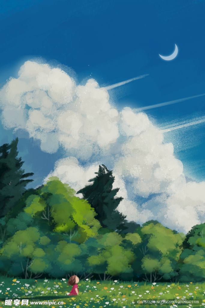 小清新简约创意海报图片