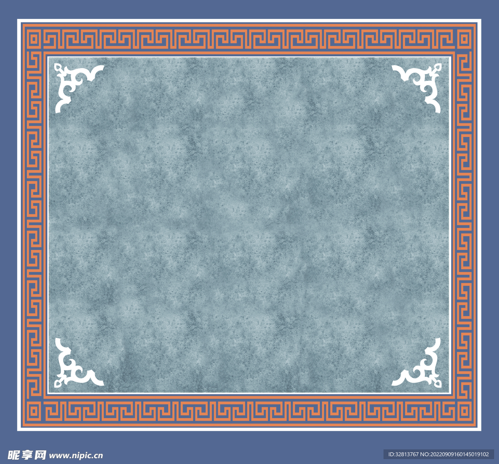 紫色仿大理石个性地垫