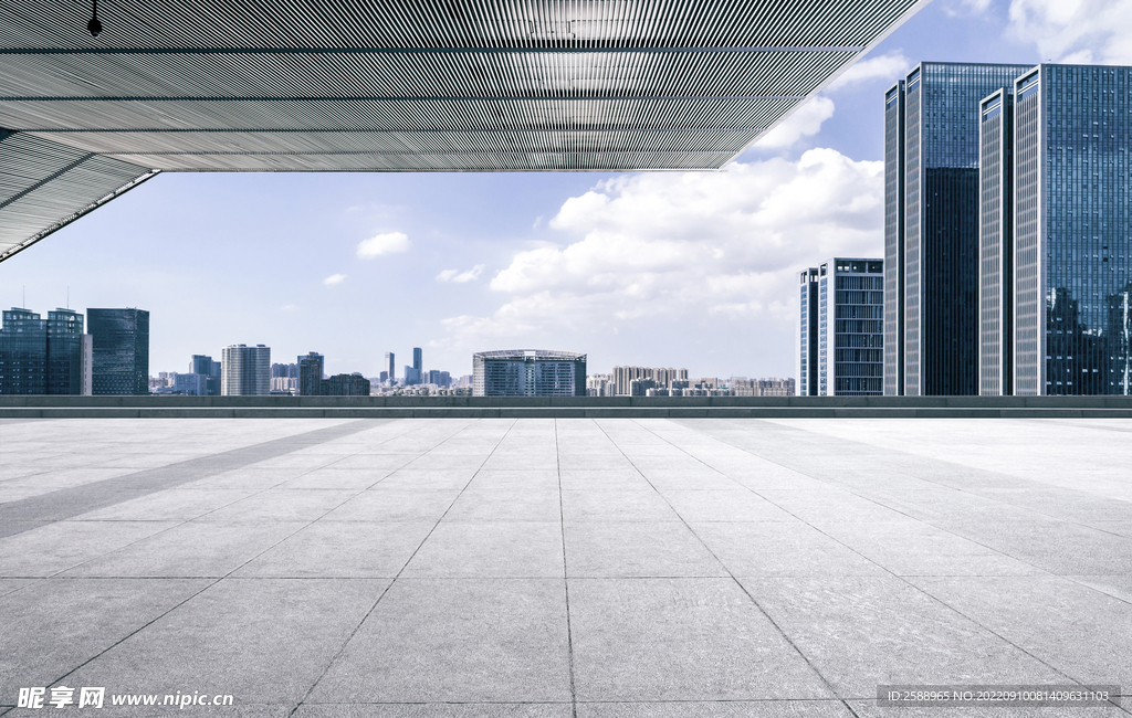 城市建筑  大气场景