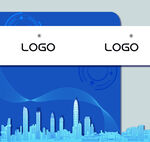 深圳文化企业logo墙设计前台