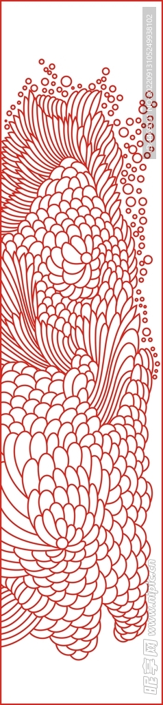 花纹抽象图线条背景墙