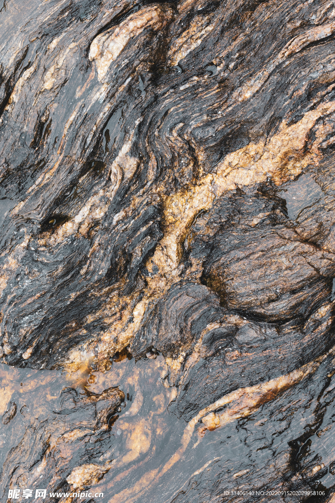 岩石纹路图片 
