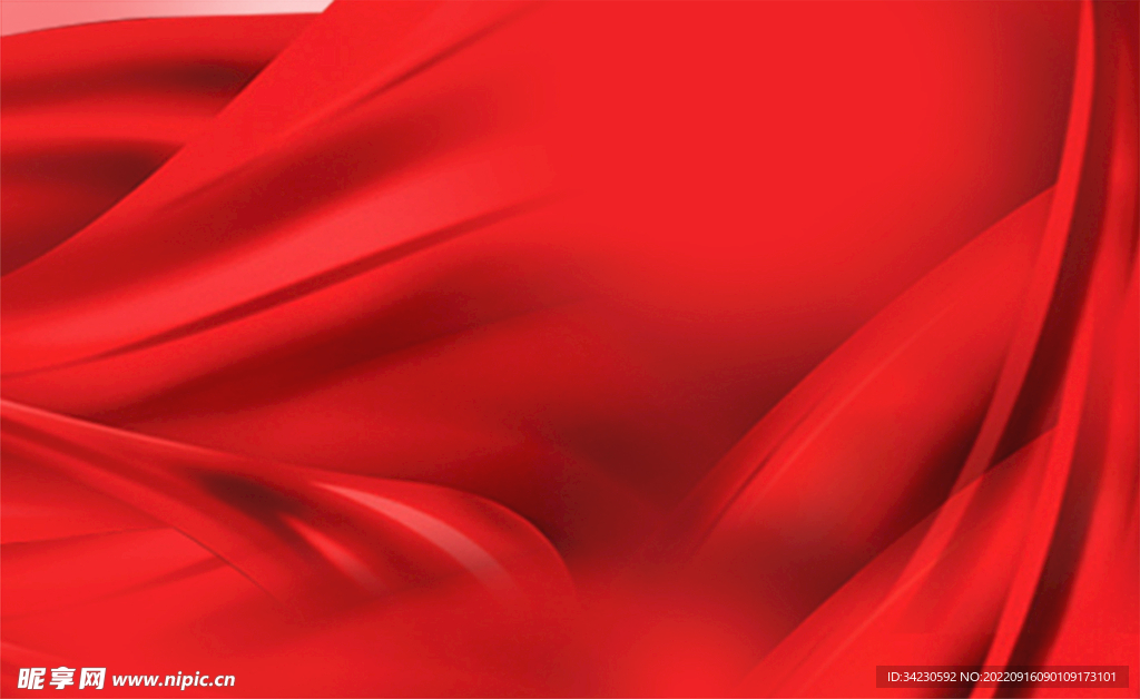 红色背景