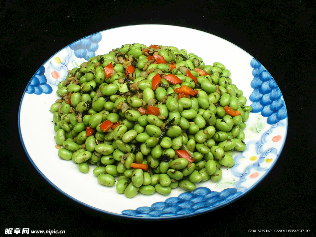 榄菜肉碎毛豆仁