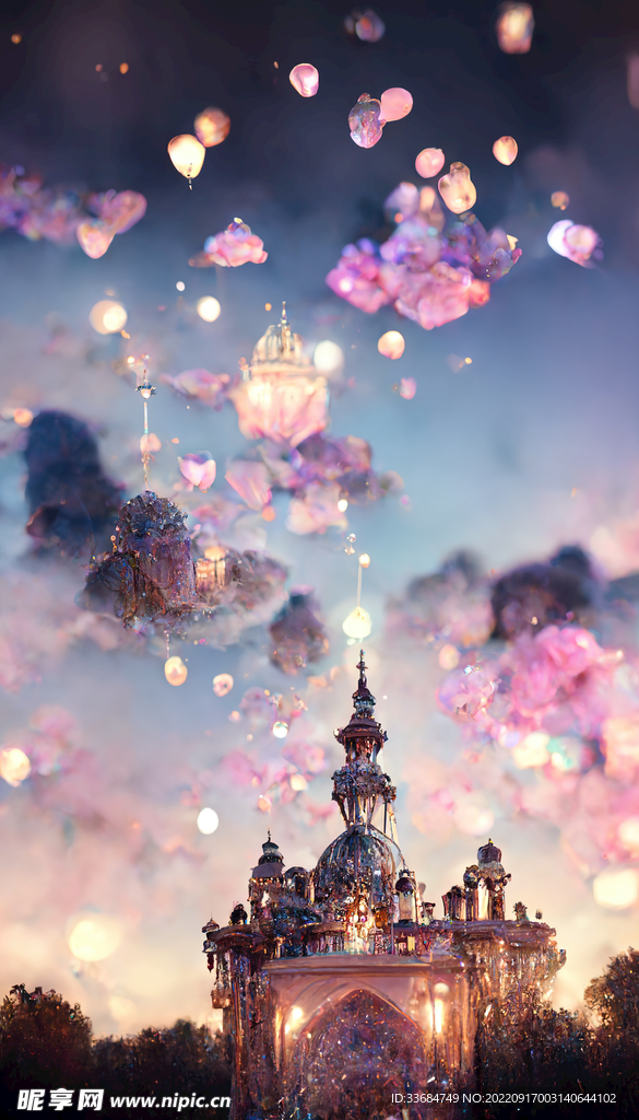 浪漫的城堡壁纸