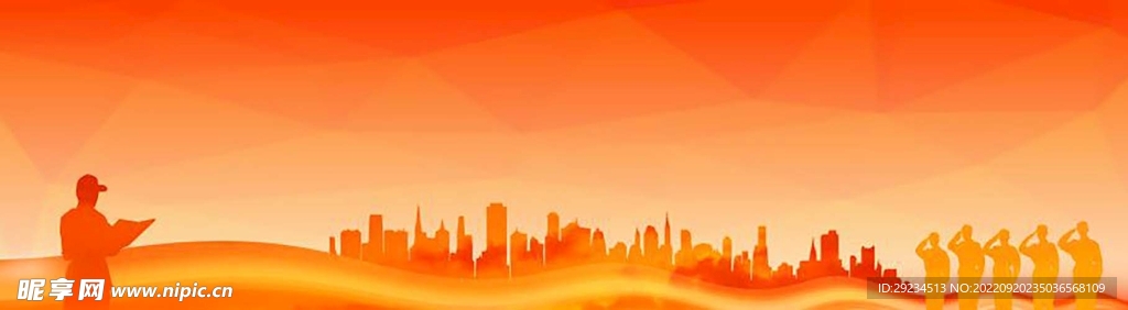 新生成长军训背景图片