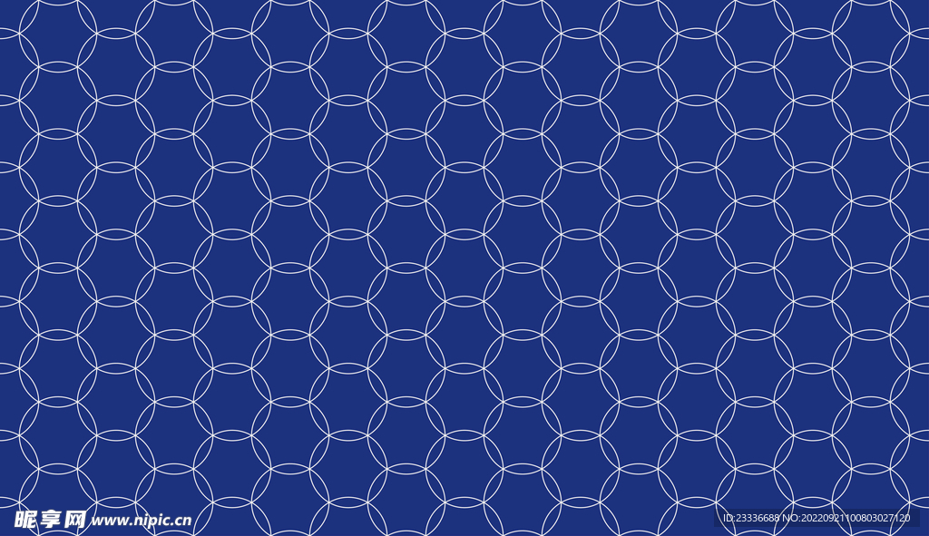 无缝拼接国风矢量素材