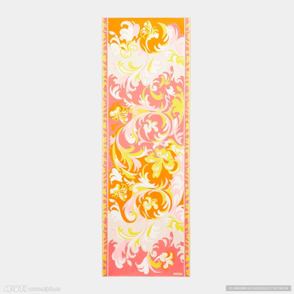 大牌  方巾  数码印花  