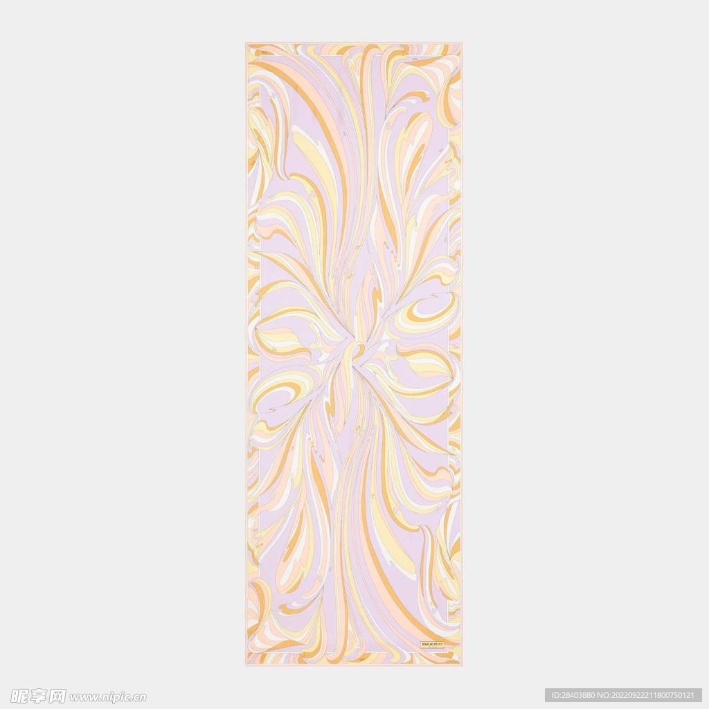 大牌  方巾  数码印花